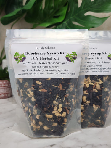 Elderberry Syrup Kit Earthly Soap Goods 