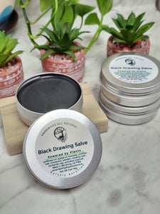 Black Drawing Salve Earthly Soap Goods 
