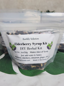 Elderberry Syrup Kit Earthly Soap Goods 