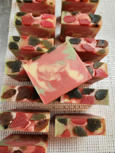 Mandarin Cranberry Soap Earthly Soap Goods 