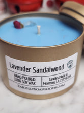 Load image into Gallery viewer, Lavender Sandalwood Candle Earthly Soap Goods