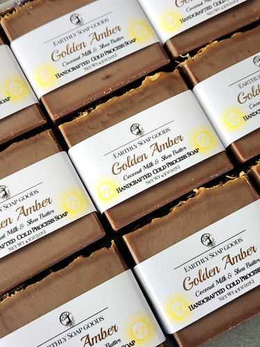 Golden Amber Soap Earthly Soap Goods