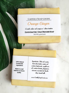Orange Ginger Soap Earthly Soap Goods