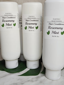 Rosemary Mint Hair Conditioner Earthly Soap Goods