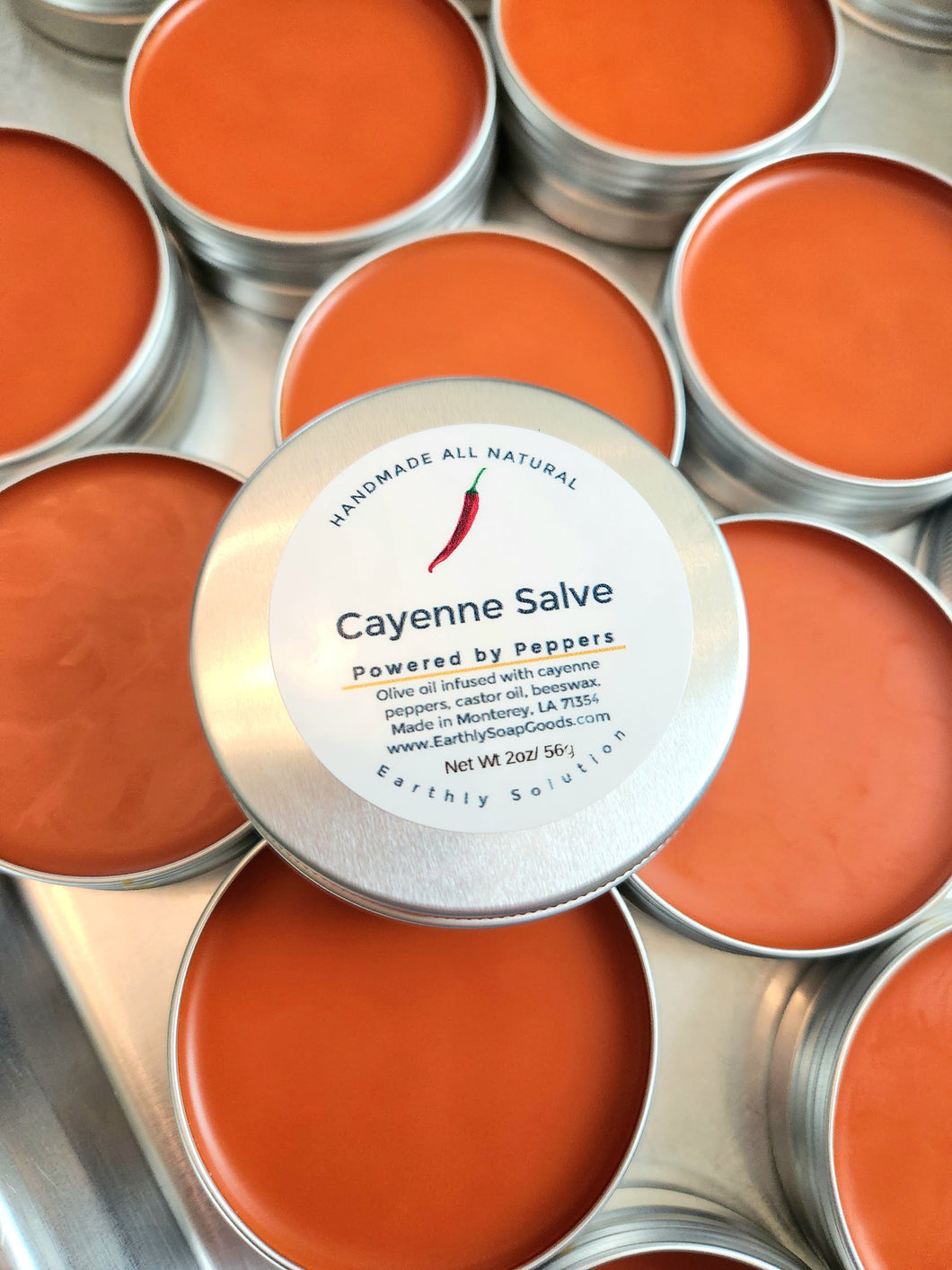 Cayenne Salve Earthly Soap Goods