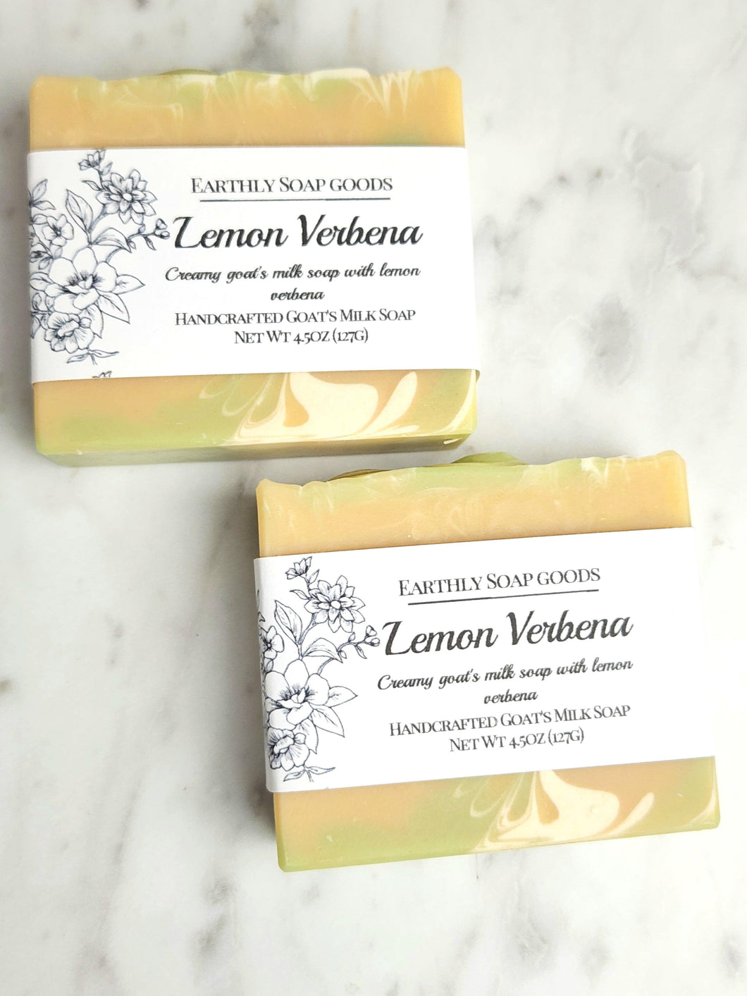 Lemongrass Verbena Goats Milk Soap Earthly Soap Goods