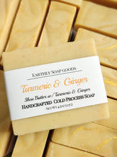 Load image into Gallery viewer, Turmeric Ginger Soap Earthly Soap Goods