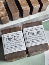 Load image into Gallery viewer, Pine Tar Soap Earthly Soapgoods