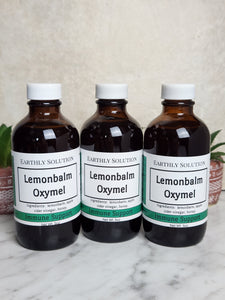 Lemonbalm Oxymel