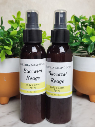 Body & Room Sprays Earthly Soap Goods