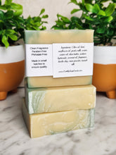Load image into Gallery viewer, Laguna Lemongrass Goats Milk Soap Earthly Soap Goods