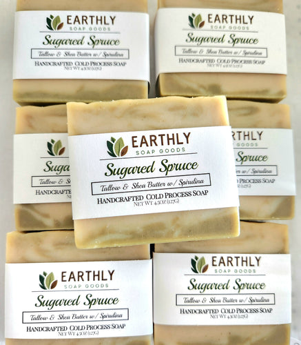 Sugared Spruce Soap Earthly Soap Goods