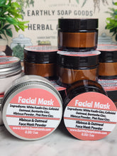 Load image into Gallery viewer, Hibiscus &amp; Oatmeal Facial Mask Earthly Soap Goods