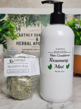 Load image into Gallery viewer, Rosemary Mint Hair Conditioner Earthly Soap Goods