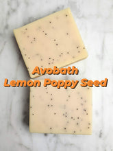 Load image into Gallery viewer, Avobath, Lemon Poppy Seed Earthly Soap Goods