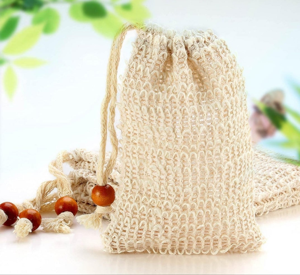 Sisal Soap Saver Bag Earthly Soap Goods