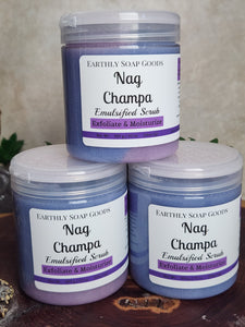 Nag Champa Emulsified Scrub Earthly Soap Goods