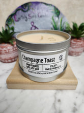 Load image into Gallery viewer, Champagne Toasts, Soywax Candle Earthly Soap Goods