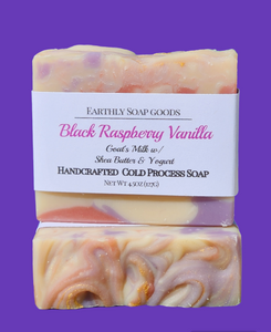 Black Raspberry Vanilla Soap Earthly Soap Goods