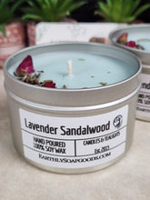 Load image into Gallery viewer, Lavender Sandalwood Candle Earthly Soap Goods 