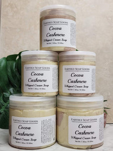 Cocoa Cashmere Cream Soap Earthly Soap Goods 